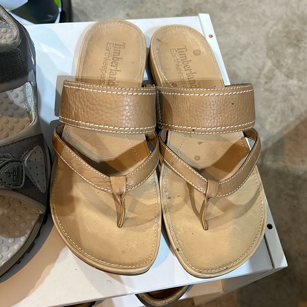 Ladies Timberland Leather Sandals